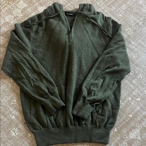 NAADAM Men's Forest Green Cashmere Hoodie